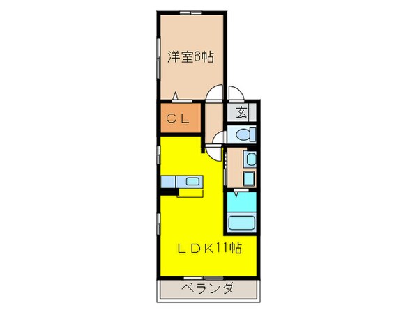 ウエストパークの物件間取画像